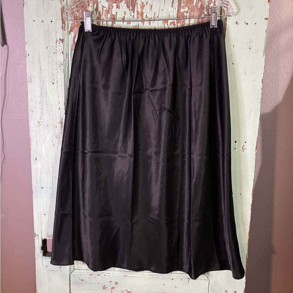 Marks & Spencer Black Satin Slip